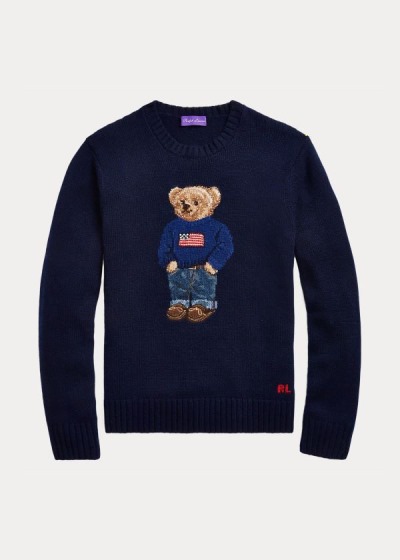 Sueter Ralph Lauren Hombre Azul Marino - Polo Bear Cashmere - PWSZC2805